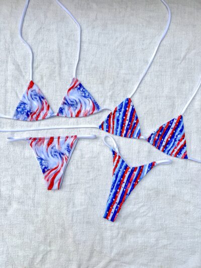 4th of July Triangle Tops
